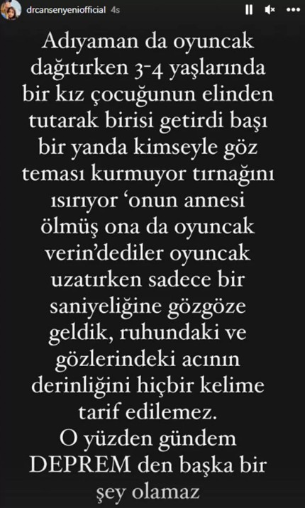 Adıyaman'da Cansen Yeni'yi duygulandıran olay!